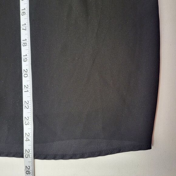 Women's Torrid Georgette V-Neck Black‎ Cami Tank Top Plus  Size 5 Or 5XL - Picture 4 of 7